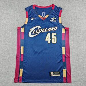 Mens Donovan Mitchell Navy Jersey Stitched